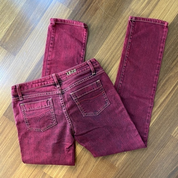 LF FURST of a kind premium skinny jeans dark red - Picture 4 of 9